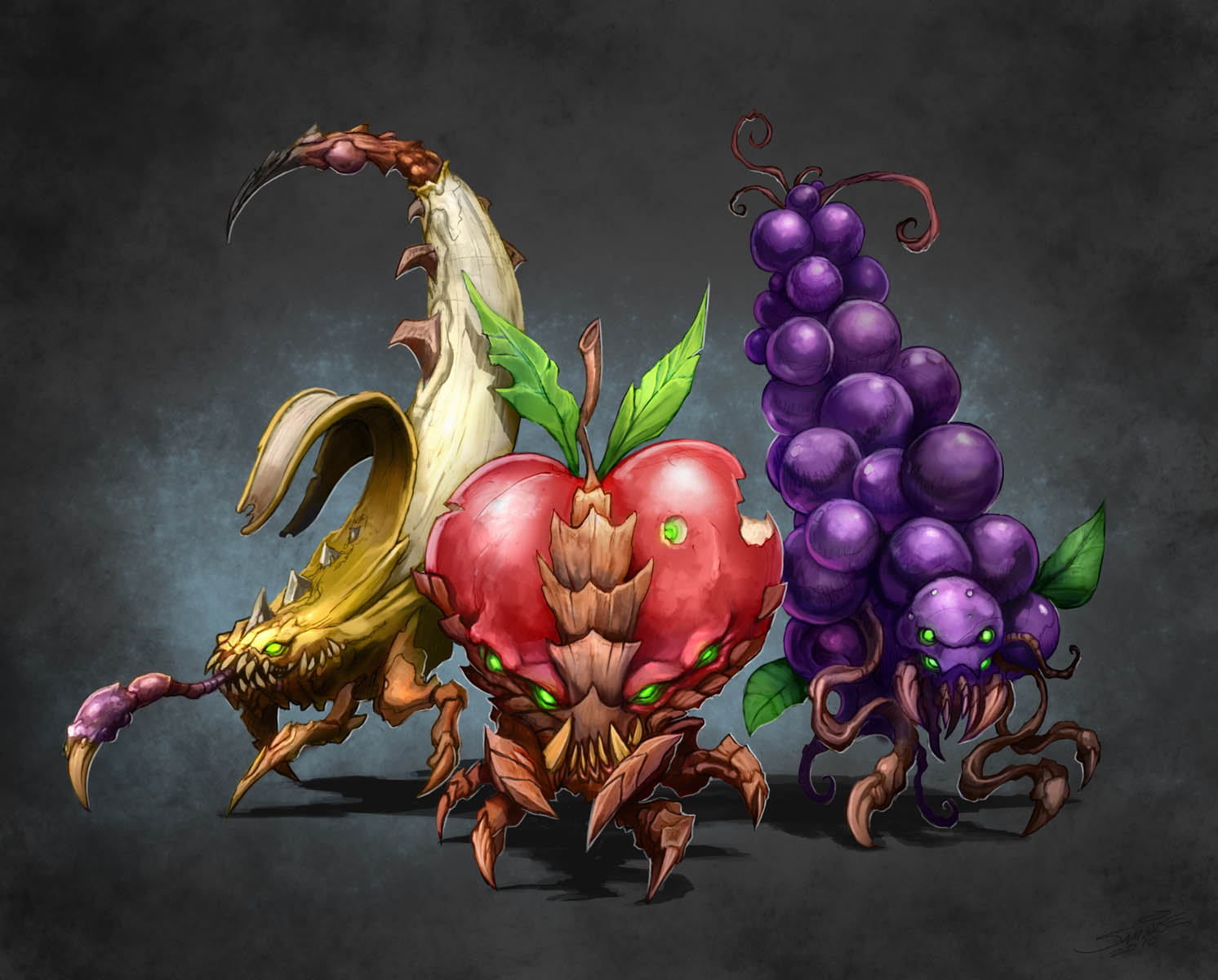 starcraft zerg concept art