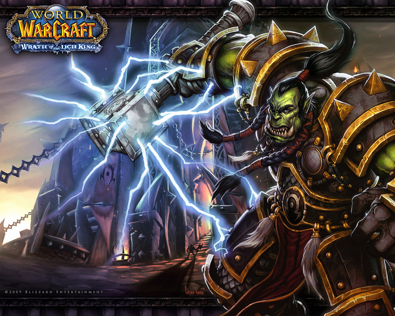 World Of Warcraft wallpapers Thrall-1280x1024